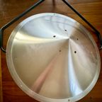 1972 Aluminum And Plexiglass Raak 'Kompas' Ceiling Lamp thumbnail 14