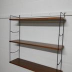 Vintage Midcentury Wandrekje | Boekenrekje Tomadostijl thumbnail 5