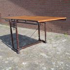 Antieke Swing Tafel/Boekenkast thumbnail 10