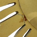 Vintage Zonnespiegel Sunburst Spiegel Convex Goud Hars 48Cm thumbnail 9