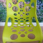 6 Stoelen Calligaris Hero By Archirivolto (4 Groene + 2 Roze) thumbnail 4