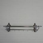Verchroomde Art Deco Wandkapstok Met 6 Haken, Jaren 30 thumbnail 19