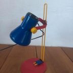 Vintage Vrieland Memphis Stijl Bureaulamp Jaren 80. thumbnail 11