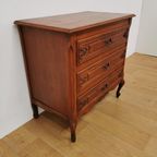 Vintage Queen Ann Ladekastje, Commode, Ladekast Badkamermeubel thumbnail 4