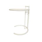 Design Side Table - Eileen Gray Stijl - Metaal - Glas - 80S thumbnail 3