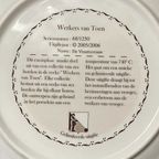 Bord (6) - Porselein - Complete Set - Werkers Van Toen thumbnail 14