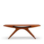 Deens Design Clasic De Smile Table In Teak By Johannes Andersen For Cfc Silkeborg, 1960S thumbnail 2