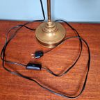 Art Deco Koperen Bureaulamp, Frères Muller, 1920 thumbnail 13