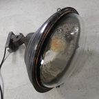 Franse Straatlamp, Wandlamp Koper - Gietijzer, Jaren 30 thumbnail 8