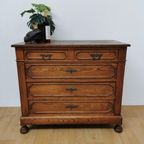 Vintage Frans Dressoir Commode Ladekast Badkamermeubel 905 thumbnail 8