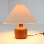 Deense Teak Vintage Lamp Tafellamp thumbnail 10