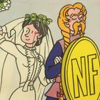 Vintage Ingelijste Poster Loterie Nationale France Fifties Reclame Jean Effel thumbnail 7