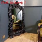 Antieke Art Deco Wandspiegel thumbnail 8