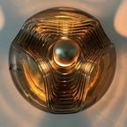 Wandlamp Plafond Lamp Futura - Midcentury Space Age Rookglas thumbnail 5