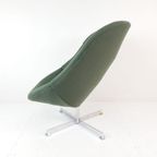 2 Rudolf Wolf Swivel Chair Modello Groen Ploegwool Fauteuils thumbnail 5