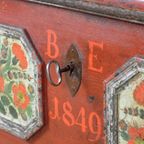 Folk Art Bruidskist, Anno 1849 thumbnail 11