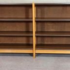 Vintage Design Houten Boekenkast Wandmeuble thumbnail 4