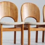 5 Vintage Deense Mid Century Eetkamer Stoelen Glostrup thumbnail 12