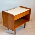 Vintage Midcentury Nachtkastje Jaren 60 Teak thumbnail 6