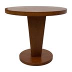 Vintage Bijzettafel Art Deco Stijl Jaren 80 Hout Taletje thumbnail 7