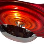 Wall Or Ceiling Mounted Lamp - Ceramic With Glass Coating - Space Age / Pop Art Design thumbnail 5