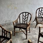 Vintage Rattan Armchairs(6Pcs) From Mcgurie, 1970S thumbnail 9