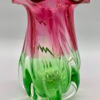 Vintage Murano Watermelon Teleflora Vaas thumbnail 6