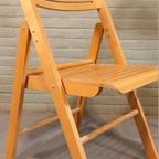 Set Van 2 Vintage Houten Klapstoelen, Ikea thumbnail 4