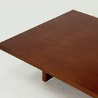 Large Bamboo And Wood Coffee Table By Axel Vervoordt 1980s thumbnail 7