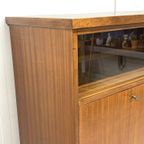 Mid-Century Vintage Wandkast Vitrine Barmeubel thumbnail 7