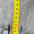 4X Champagne Flutes, Zwart, Luminarc thumbnail 2