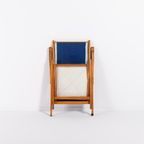 Italian Mid-Century Foldable Deck Chair From Fratelli Reguitti, 1960’S thumbnail 11