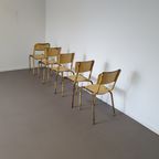 Old Stacking School Chairs 1950s thumbnail 7