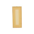 Vintage Geborduurde Rode Roos Met Steel Vergulde Houten Lijst 37X16Cm thumbnail 7