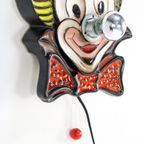 Unieke Keramieken Vintage Clowns Wandlamp thumbnail 8