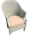 Vintage Lloyd Loom Fauteuil Met Armleuningen, Model Jacques 1Er thumbnail 2