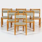6x Deense Vintage Design Eetkamerstoelen thumbnail 9