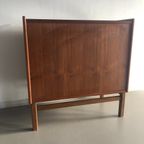 Vintage Teak Ladekast Met 5 Lades thumbnail 7
