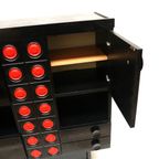 Vintage Zwarte Brutalist Barkast / Dressoir De Coene Stijl thumbnail 5