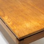 Lange Vintage Teakhouten Salontafel thumbnail 4