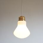 Glass Lightbulb Shaped Pendant Lamp thumbnail 8