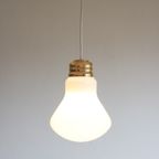 Glass Lightbulb Shaped Pendant Lamp thumbnail 4