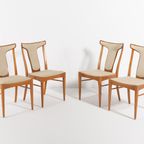 Swedish Mid-century Modern Set Of 4 Chairs From 1960’s By Axel Larsson For Bodafors thumbnail 2