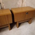 2 Vintage Nachtkastjes Uit De Jaren 70 thumbnail 7