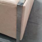 Chesterfield Vintage Design Bank Camel Beige Leer Kubus Model thumbnail 25