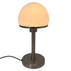 Bauhaus - Table Lamp With Opaline Glass - Attr. To Tecnolumen / Wagenfeld thumbnail 3