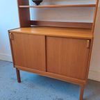 Vintage Zweedse Design Teak Kast Boekenkast thumbnail 8