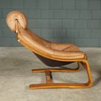 ‘kroken’ Fauteuil Met Hocker – Ake Fribyter – Nelo Möbel – Jaren 70 thumbnail 7