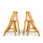 2 X Library Ladder Chair 1950s thumbnail 10