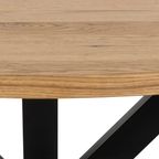 Cardiff Eetkamertafel - Ø120cm - Eiken thumbnail 6